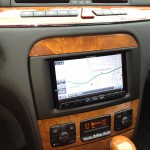 W220メルセデス・ベンツAMG・S55後期へ社外カロッツェリアサイバーナビAVIC-ZH77の取付け