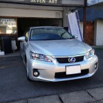 レクサスCT200hエシュロンボディーガラスコーティング施工