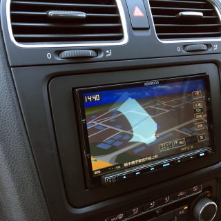 VWゴルフ6ヴァリアントへカーナビETCバックカメラの取り付け