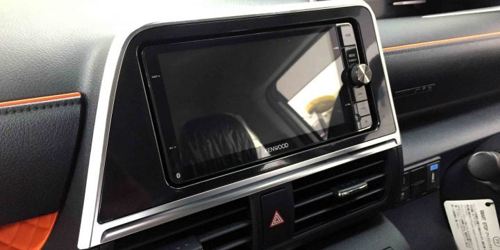 トヨタ新型シエンタへケンウッドMDV-720Wを取り付けました