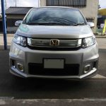 ホンダスパイクのヘッドライトをお客様持ち込み品にて55W化。