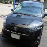 トヨタ17系シエンタをエシュロンボディガラスコーティング施工し綺麗なボディになりました